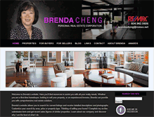 Tablet Screenshot of brendacheng.com